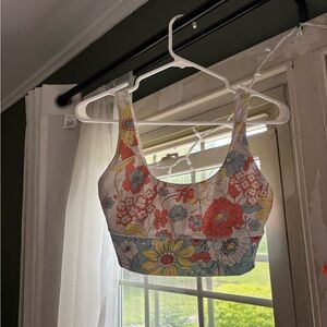 Forever 21 Floral Sports Bra
